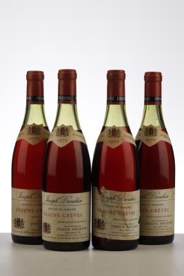 BEAUNE GREVES 1970 - Joseph Drouhin - 4 Bottles