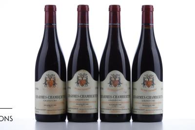 CHARMES CHAMBERTIN Geantet Pansiot 1996 - 8 Bottles