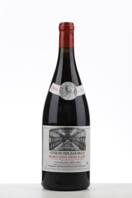MOREY ST DENIS CUVEE DU PAPE JEAN PAUL II 2008 - Christophe Bryczek - 1 Magnum
