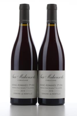 VOSNE ROMANEE AUX MALCONSORTS CHRISTIANE 2010 - Hubert de Montille - 2 Bottles