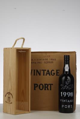 REAL COMPANHIA VELHA VINTAGE PORT 1998 - Real Companhia Velha - 6 Bottles - Owc 1