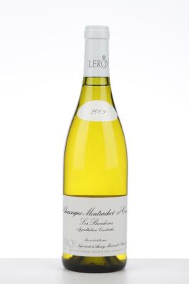 CHASSAGNE MONTRACHET BLANC LES BAUDINES 2009 - Maison Leroy - 1 Bottle