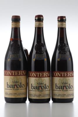 BAROLO 1967 - Giacomo Conterno  - 3 Bottles
