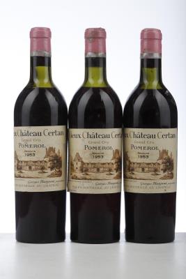 VIEUX CHATEAU CERTAN 1953 - Mc - 3 Bottles