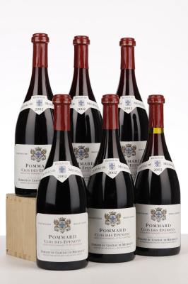 POMMARD CLOS DES EPENOTS 2002 - Chateau de Meursault - 6 Bottles - Oc 6