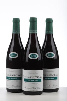 NUITS ST GEORGES LES PRULIERS 2002 - Henri Gouges - 3 Bottles