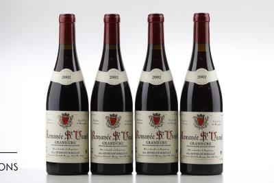 ROMANEE ST VIVANT 2002 - Alain Hudelot Noellat - 4 Bottles