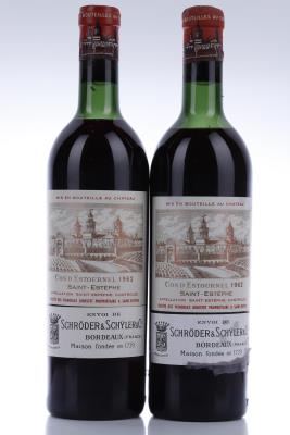 COS D'ESTOURNEL 1962 - Mc - 2 Bottles