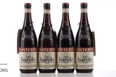 BAROLO 1969 - Giacomo Conterno  - 4 Bottles