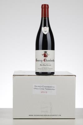 GEVREY CHAMBERTIN MES CINQ TERROIRS 2015 - Denis Mortet - 6 Bottles - Oc 6