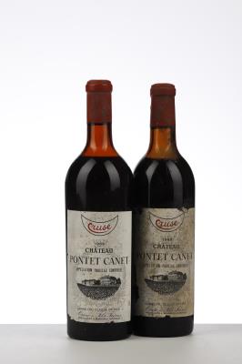 PONTET CANET 1969 - Cruze - 2 Bottles