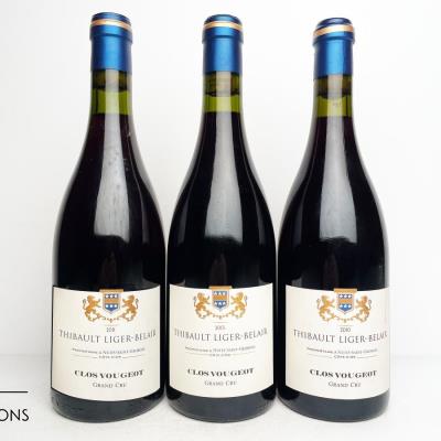 2010 + 2011 + 2013 CLOS VOUGEOT MIXED - Thibault Liger Belair - 3 Bottles