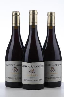 CHATEAUNEUF DU PAPE CARDINALICE 2004 - Chateau Gigognan - 3 Bottles