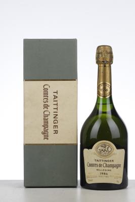 TAITTINGER COMTES DE CHAMPAGNE 1986 - Taittinger - 1 Bottle - Oc 1