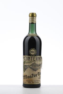 BAROLO RISERVA MONFORTINO STRAVECCHIO 1934 - Conterno Giacomo - 1 Bottle
