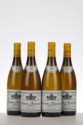 CHEVALIER MONTRACHET 2005 - Domaine Leflaive - 4 Bottles