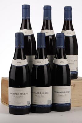 POMMARD RUGIENS 2002 - Fernand et Laurent Pillot - 6 Bottles