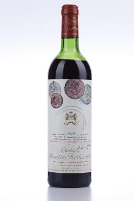 MOUTON ROTHSCHILD 1978 - Mc - 1 Bottle