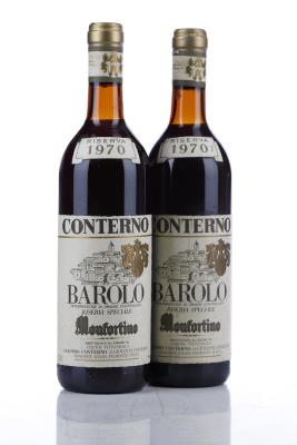 BAROLO MONFORTINO RISERVA SPECIALE 1970 - Giacomo Conterno - 2 Bottles