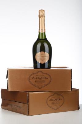 LAURENT PERRIER ROSE CUVEE ALEXANDRA 2007 - Laurent Perrier - 6 Bottles - Oc3