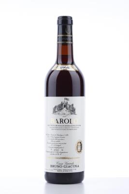 BAROLO VIGNA RIONDA 1968 - Bruno Giacosa - 1 Bottle