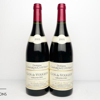 CLOS DE VOUGEOT 2005 - Confuron Cotetidot - 2 Bottles
