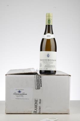 CHASSAGNE MONTRACHET BLANC LES VERGERS 2018 - Ramonet - 12 Bottles - Oc 12