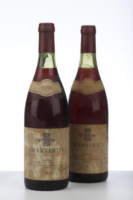 CHAMBERTIN 1976 - Louis Trapet - 2 Bottles