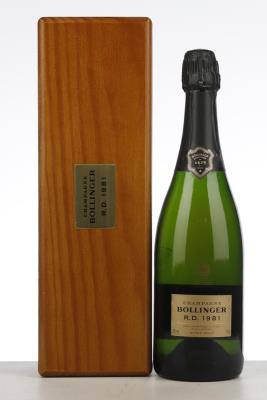 BOLLINGER R.D. 1981 - Bollinger - Dégorgé 06/1999 - 1 Bottle - Owc 1
