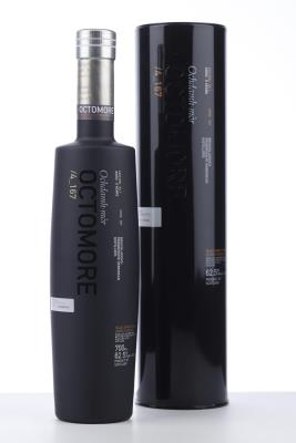 OCTOMORE 5 Y EDITION 04.1 /4_167 - Bruichladdich - 62.5% - 1 of 15000 bottles - PPM 167 - 1 Bottle - Tube