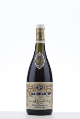 CHAMBERTIN 1990 - Armand Rousseau - 1 Bottle