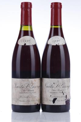 NUITS ST GEORGES AUX BOUDOTS 1996 - Leroy - 2 Bottles