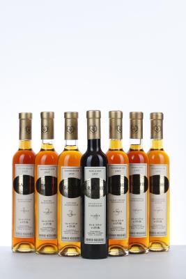 KRACHER TROCKENBEERENAUSLESE KOLLEKTION BOX 1997 - Alois Kracher 1 of 320 boxes - 7 x 0,375Ltr - Owc 7