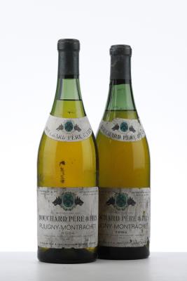 PULIGNY MONTRACHET 1964 - Bouchard - 2 Bottles