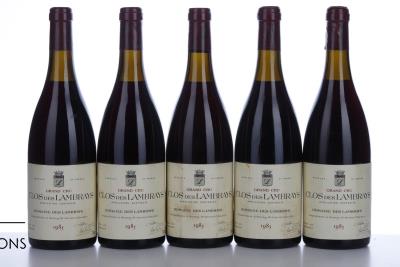 CLOS DES LAMBRAYS Domaine des Lambrays 1985 - 10 Bottles in Owc 12