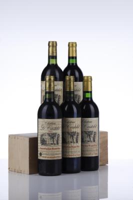 LE CASTELOT 1986 - 5 Bottles