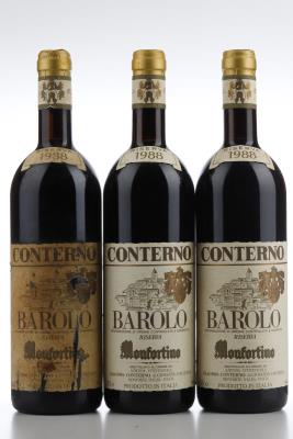 BAROLO MONFORTINO RISERVA 1988 - Giacomo Conterno - 3 Bottles