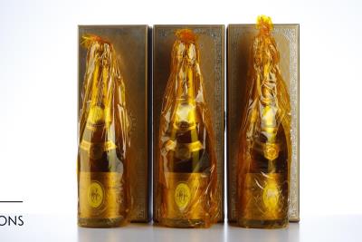 CRISTAL ROEDERER 1996 - Louis Roederer - 3 Bottles - Oc 1