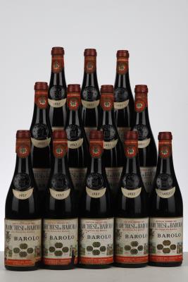 BAROLO 1957 - Marchesi di Barolo - 12 Bottles