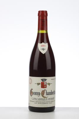 GEVREY CHAMBERTIN LAVAUX ST JACQUES 2001 - Armand Rousseau - 1 Bottle