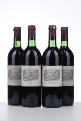 LAFITE ROTHSCHILD 1975 - Mc - 4 Bottles
