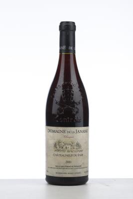CHATEAUNEUF DU PAPE DOMAINE DE LA JANASSE CUVEE CHAUPIN 2001 - Aime Sabon - 1 Bottle