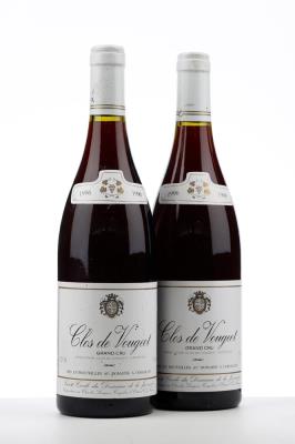 CLOS VOUGEOT 1996 - Domaine de la Juviniere - 2 Bottles