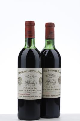 CHEVAL BLANC 1970 - Mc - 2 Bottles
