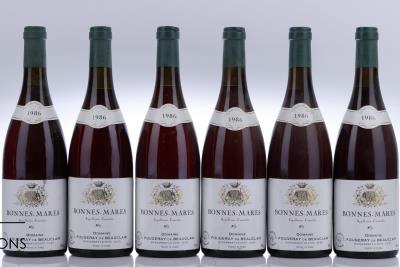 BONNES MARES 1986 - Fougeray de Beauclair - 12 Bottles
