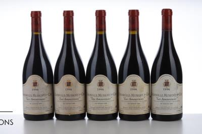 CHAMBOLLE MUSIGNY LES AMOUREUSES 1996 - Robert Groffier - 5 Bottles