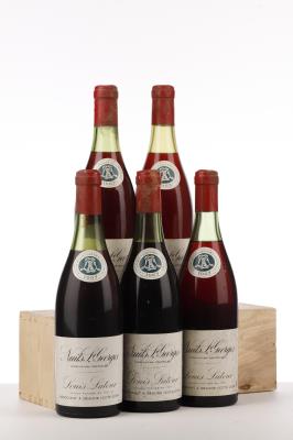 NUITS ST GEORGES 1967 - Louis Latour - 5 Bottles