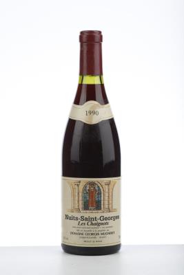 NUITS ST GEORGES LES CHAIGNOTS 1990 - Georges Mugneret - 1 Bottle