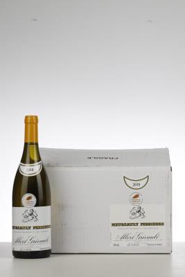 MEURSAULT PERRIERES 2018 - Albert Grivault - 6 Bottles - Oc 6