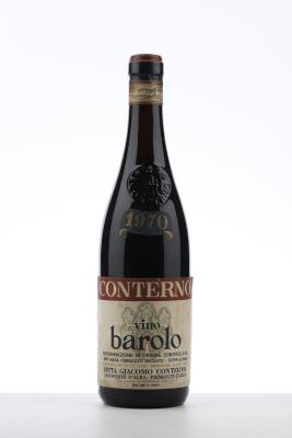 BAROLO 1970 - Conterno Giacomo - 1 Bottle